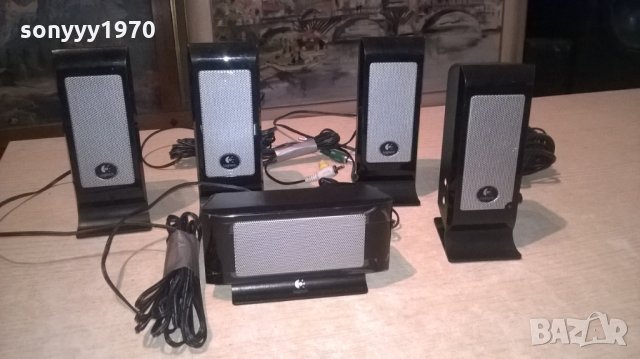 logitech 5 колони+управление-внос швеицария, снимка 3 - Тонколони - 27064094