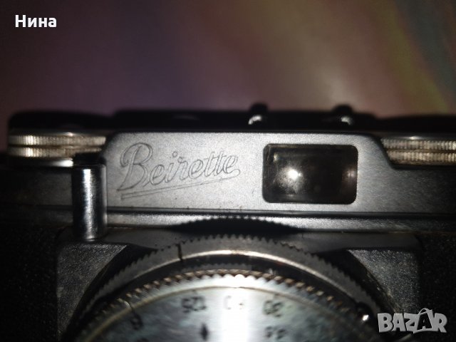 колекционерски ретро фото апарат BEIREТTE, снимка 7 - Фотоапарати - 28639079