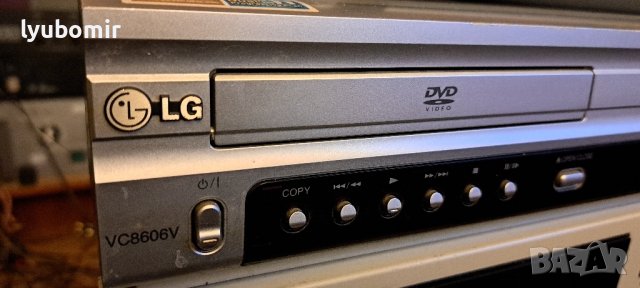 VHS - DVD LG VC8606V, снимка 6 - Декове - 43939367