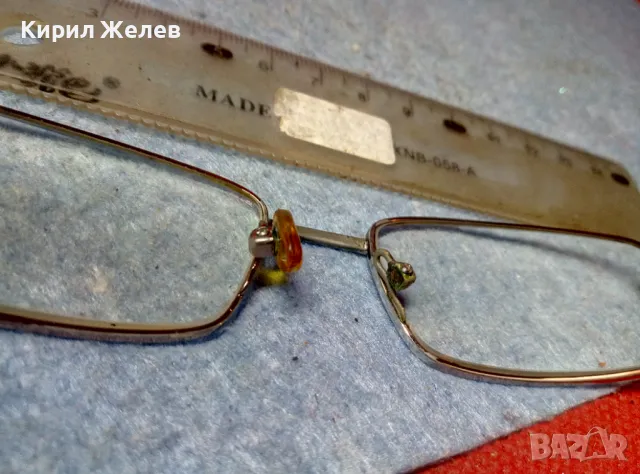 СТАРИ ДИОПТРИЧНИ ХЕЛИОМАТИК ОЧИЛА с ПОЗЛАТА по РАМКАТА и НУЖДА от ЛЕК РЕМОНТ 47700, снимка 3 - Слънчеви и диоптрични очила - 47540400
