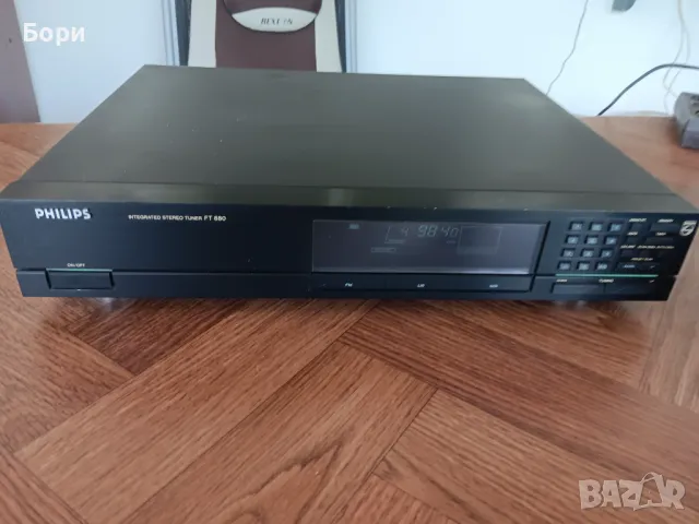 PHILIPS FT 880 стерео тунер, снимка 6 - Радиокасетофони, транзистори - 50155335
