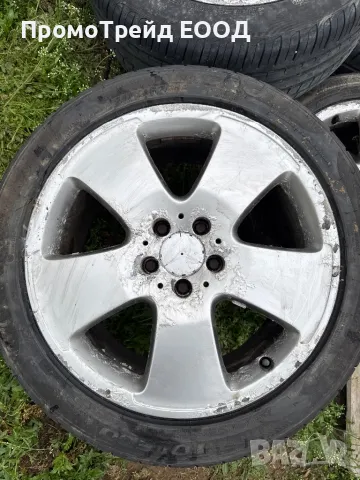Джанти W221 Mercedes 18” ET43 8 1/2 Jx18H2 A2214012102 8J ЕТ43 5х112 оригинални Мерцедес S class, снимка 3 - Гуми и джанти - 49664049