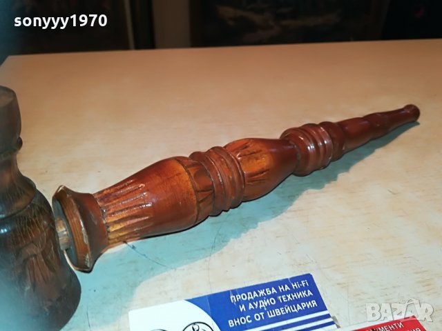 голяма лула 36х11см 2906212128, снимка 13 - Антикварни и старинни предмети - 33372009