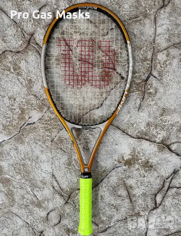 Професионална Тенис Ракета Tennis Racquet Wilson Blade Comp Graphite Titanium System New Grip 3