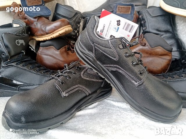 НОВИ ВОДОУСТОЙЧИВИ,професионални НЕМСКИ работни обувки, 43 - 44,SAFETY my PROJEKT® S3,естествена кож, снимка 11 - Други - 43517562