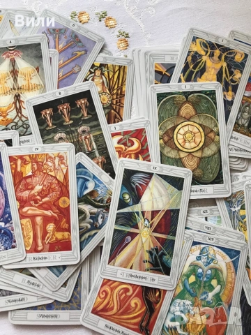 Карти Таро Aleister Crowley, снимка 5 - Карти за игра - 53407558