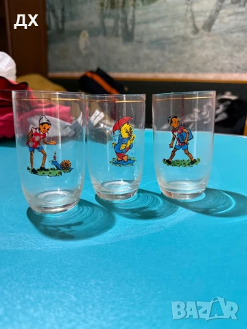 Комплект 3 ретро чаши, снимка 1