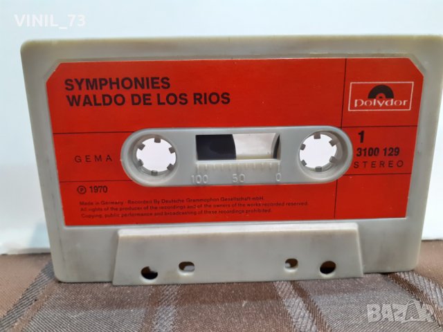  Symphonies- Waldo De Los Rios , снимка 2 - Аудио касети - 32218741