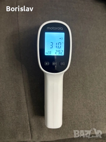Безконтактен дигитален термометър Motorola T-93, снимка 2 - Друга електроника - 53014219