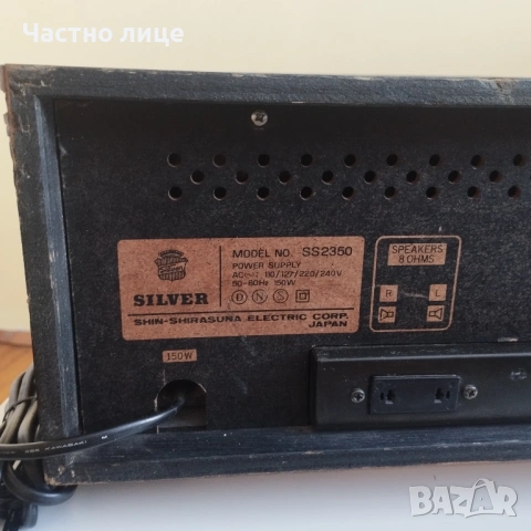 Silver Japan, снимка 8 - Ресийвъри, усилватели, смесителни пултове - 53366179