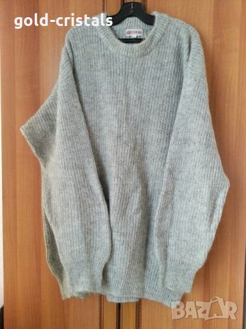 вълнена мохерна блуза туника пуловер, снимка 1 - Пуловери - 27588876