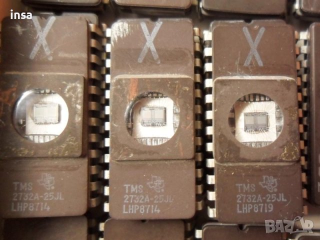 EPROM памети с прозорче интегрални схеми 27c512/27c256/2764/2732/2716, снимка 5 - Друга електроника - 43702666