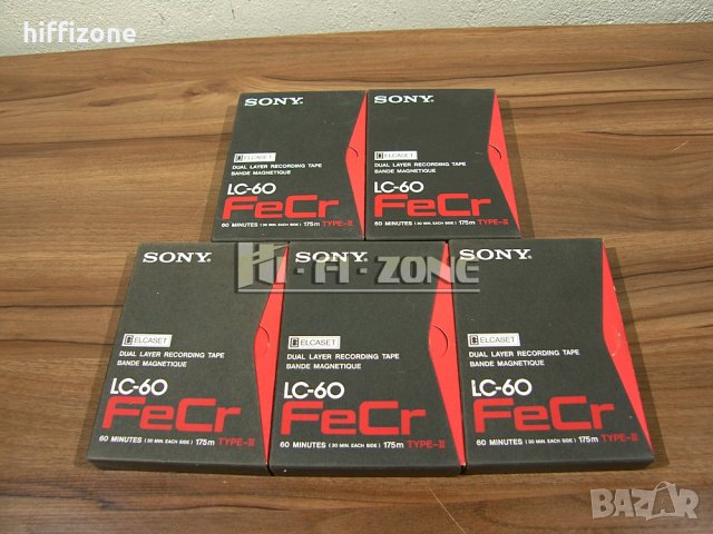  Касекти Sony lc-60 , снимка 1 - Аудио касети - 40263628