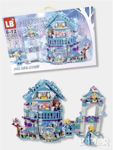Конструктор Замръзналото кралство, 411 части, снимка 2 - Конструктори - 43162741