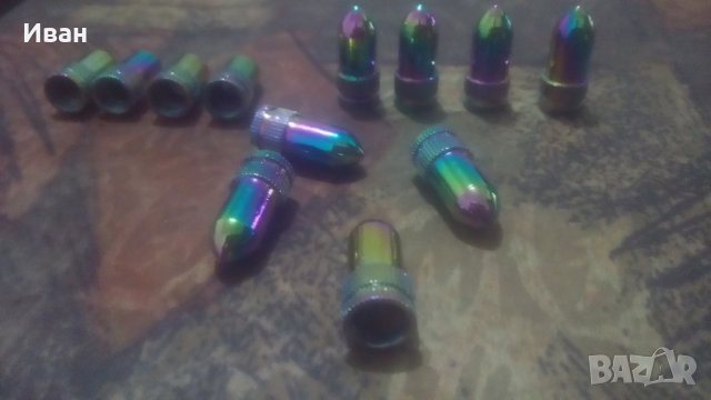 *ТОП* Капачки за вентили винтили тип патрони за автомобил , мотопед , мотор , колело и т.н., снимка 5 - Части - 27216088