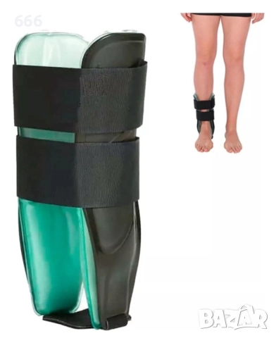 Универсална ортеза за глезен с въздушна и гел опора за стъпалото