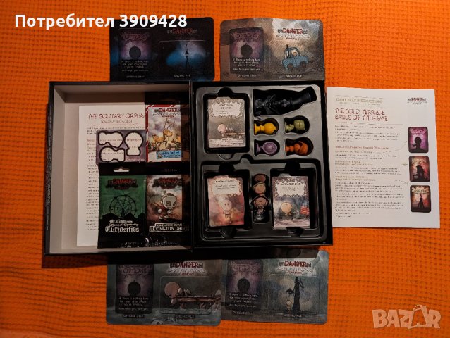 Endangered Orphans of Condyle Cove, снимка 2 - Настолни игри - 43414431