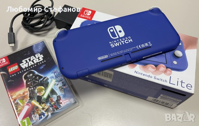 Конзола Nintendo Switch Lite + 1игра подарък  , снимка 5 - Игри за Nintendo - 51923808