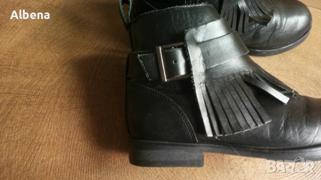 ZARA Kids Leather Shoes Размер EUR 30 детски боти естествена кожа 195-13-S, снимка 3 - Детски боти и ботуши - 43093511