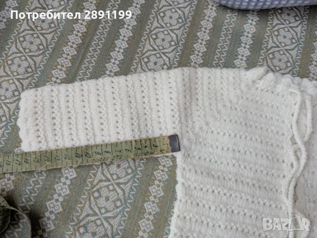 Бебешки дрешки ръчно плетиво, снимка 4 - Комплекти за бебе - 48656515