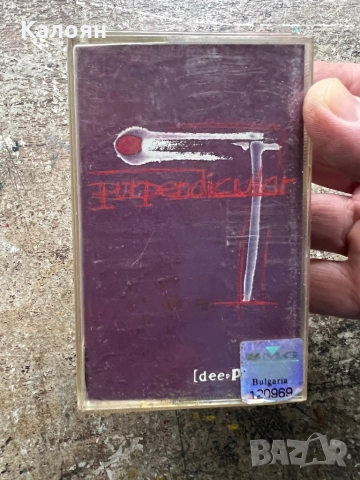 Аудио касетка DEEP PURPLE - Purpendicular - оригинална