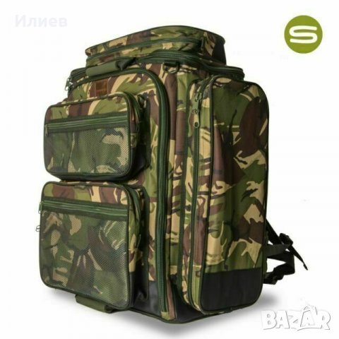 Голяма Раница за риболов Saber DPM 90L Fishing Rucksack