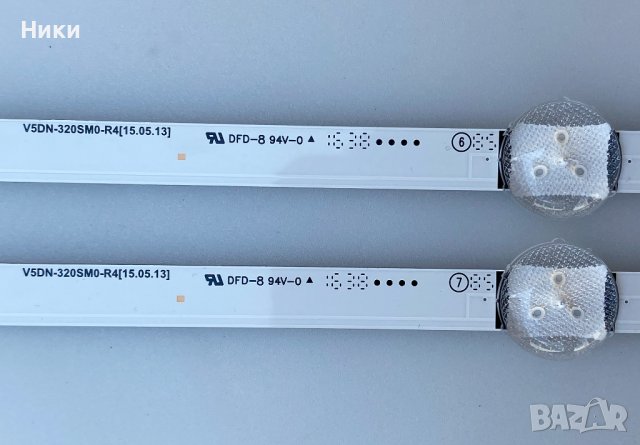  LED ПОДСВЕТКИ V5DN-320SM0-R4, снимка 2 - Части и Платки - 36759951