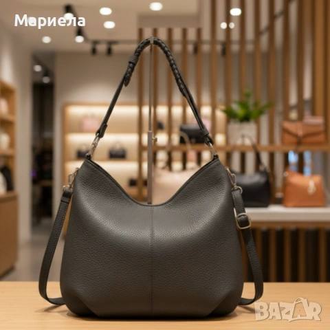 Елегантна дамска чанта от еко кожа – стил и практичност за всеки ден, снимка 7 - Чанти - 53342124