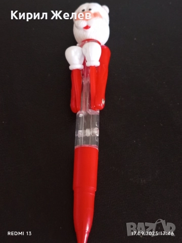 Химикал сувенир ДЯДО КОЛЕДА за КОЛЕКЦИЯ ДЕКОРАЦИЯ 50592, снимка 4 - Други ценни предмети - 51747661