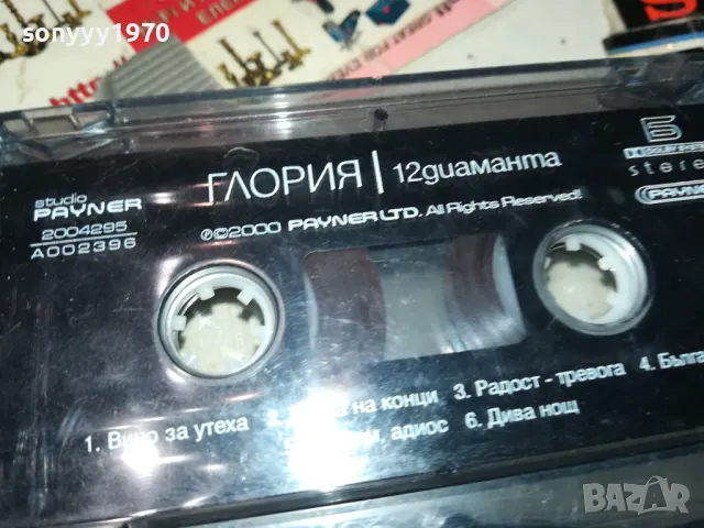 ГЛОРИЯ-ОРИГИНАЛНА КАСЕТА 1702252213, снимка 9 - Аудио касети - 49171356