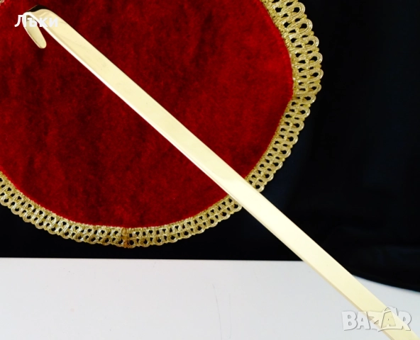 Медна решетъчна лъжица,цедка чиста червена мед. , снимка 3 - Антикварни и старинни предмети - 51773077