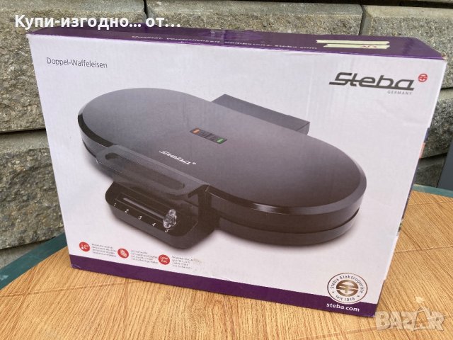 Гофретник Steba Germany 🇩🇪 2бр форми сърца , 1400w , снимка 3 - Гофретници - 40695796