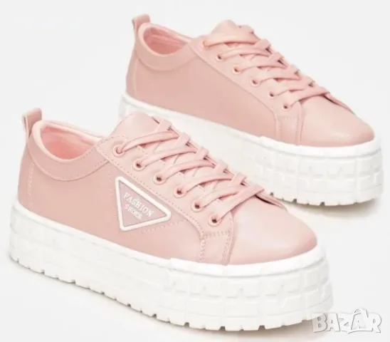 Розови Спортни Обувки, снимка 2 - Маратонки - 49733768