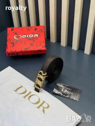 Christian Dior дамски колани естествена кожа , снимка 4 - Колани - 49690323