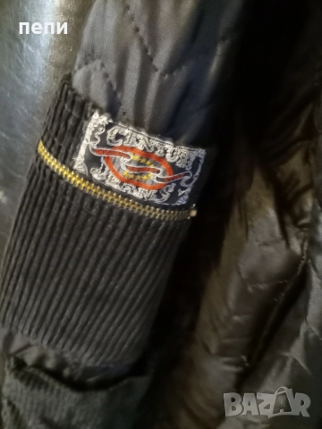 кожено дамско палто, снимка 3 - Палта, манта - 52321106