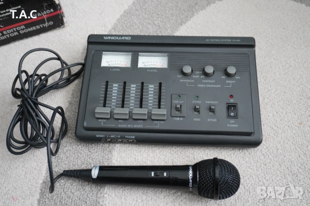 Audio - Video Editor   Vanguard - VA 404, снимка 4 - Ресийвъри, усилватели, смесителни пултове - 53106038