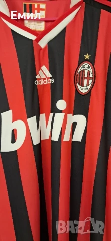 Ретро футболна тениска  на AC Milan , снимка 2 - Футбол - 50595448