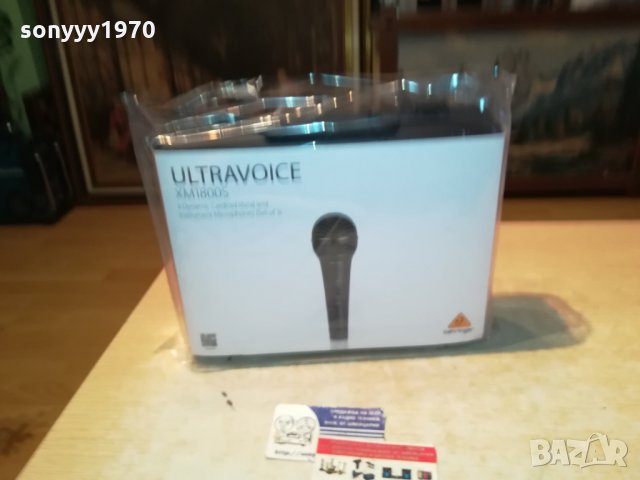 BEHRINGER-КУФАР С 3 МИКРОФОНА 2201222050, снимка 16 - Микрофони - 35526717