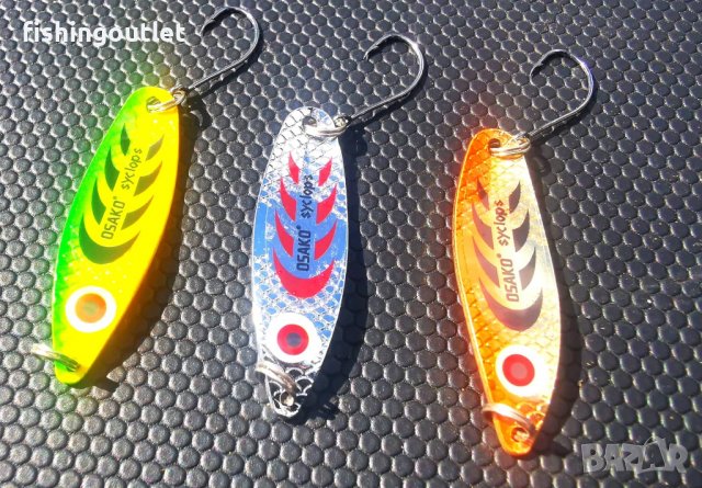 10 микроклатушки за кефал и пъстърва / 4см / 3гр / Цена за брой 6лв, снимка 4 - Такъми - 38177315