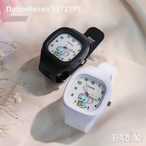 MINISO Сладък детски кварцов часовник,Моден светещ,Различни цветове, снимка 11 - Детски - 48330882