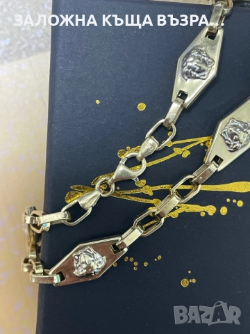 Златна Гривна - 14 Карата, снимка 4 - Гривни - 52833427