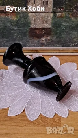 Комплект ваза и свещник, снимка 4 - Антикварни и старинни предмети - 49628803