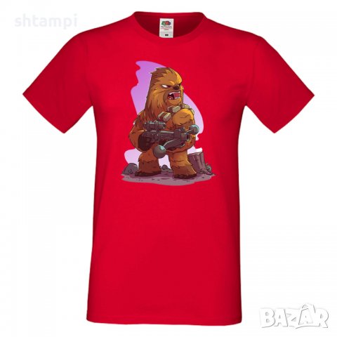 Мъжка тениска Star Wars Chewbacca Star Wars Игра,Изненада,Подарък,Геймър, , снимка 7 - Тениски - 36808670