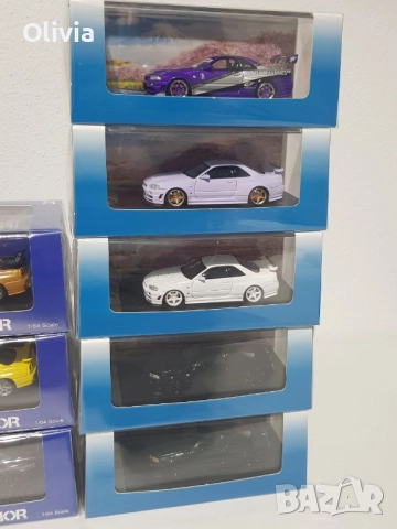 1:64 Street Weapon/ Street Worrior, Zoom, Fuji JDM, Nissan Skyline, снимка 7 - Колекции - 52079952