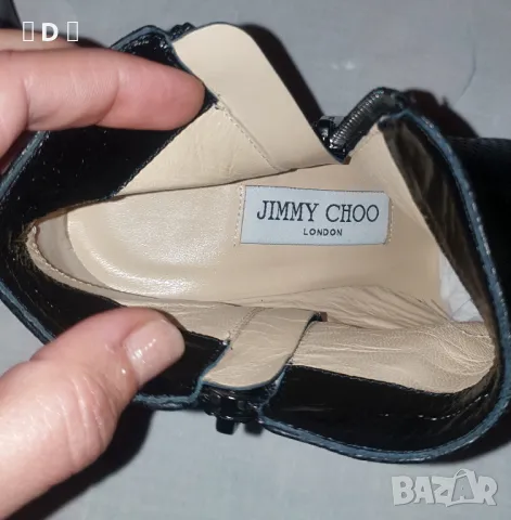 JIMMY CHOO оригинални боти 37, снимка 5 - Дамски боти - 48554312