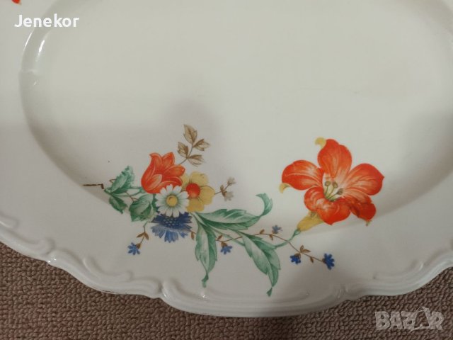 Голямо плато Bareuther , снимка 2 - Антикварни и старинни предмети - 40411903