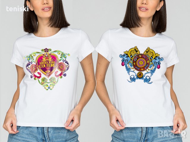  Тениска Versace принт Нови модели,цветове и размери, снимка 14 - Тениски - 33253863