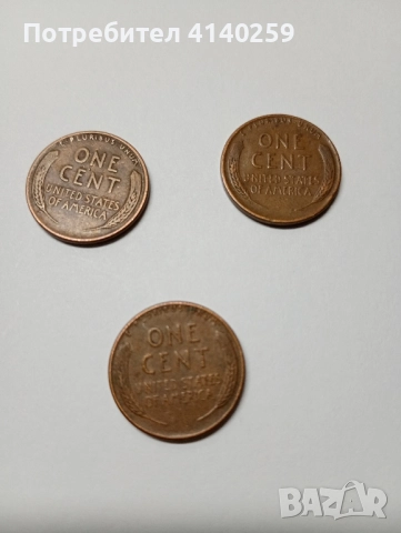САЩ МОНЕТИ 1 цент 1941 1957 1945 г , снимка 5 - Нумизматика и бонистика - 52413350