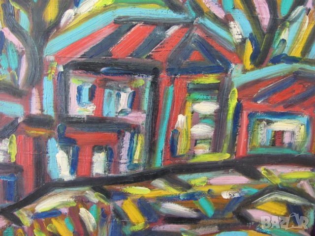 Картина Масло Платно стил Генко Генков, снимка 3 - Картини - 43224488