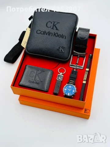 Чантa часовник сет кутия Calvin Klein, снимка 10 - Мъжки - 51170012